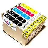 5x Kompatible Druckerpatronen - Ersatz für T0896 - Cyan / Gelb / Magenta / Schwarz- PATRONEN MIT NEUESTEN CHIP - Epson Stylus B40W BX300f BX310FN BX600FW BX610FW D120 Network D78 D92 DX400 DX4000 DX4050 DX4400 DX4450 DX5000 DX5050 DX6000 DX6050 DX6050EN DX7000 DX7000F DX7400 DX7450 DX8000 DX8400 DX8450 DX9400F Wifi Office SX600FW S20 S21 SX100 SX105 SX110 SX115 SX200 SX205 SX210 SX215 SX400 SX405 SX410 SX415 SX510W SX515W SX610FW