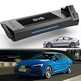 ElecHavk Kabelloses Auto Ladegerät, Kfz Ladegeräte Kabellose für Audi A4 A5 S4 S5 RS4 RS5 2019-2021, 15W Wireless Schnell-ladegerät mit QC3.0 USB ​für Phone 13/12/11/XS/XR/X/8, Samsung S21/S20/S10