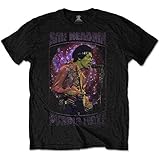 T-Shirt # M Unisex Black # Purple Haze F