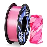 TIANSE PLA Filament 1.75mm Silk Pink, 3D Drucker PLA filament 1kg Spool MEHRWEG - Maßgenauigkeit +/- 0,03