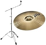 Paiste PST3 18' Crash-Ride Becken + keepdrum Galgen-Beck