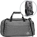 Bearformance® Ultimate Sportbag | Sporttasche mit Schuhfach & Nassfach mit Rucksackfunktion für Herren & Damen für Sport, Training, Gym, Calisthenics, Reise | Größe L 50L | G