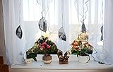 Ines Sehr schöne Fertig Gardine/Gardine/Stores NEU Vorhang/Silber/G