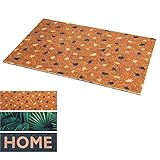 Kokos fussmatte - Studio M OPTIBRUSH - Fußmatte 55x80 - Fußmatte kokosmatte - Kunsthandwerkliche Fussmatte, aus Kunststoff - Fußmatte bunt - Ock