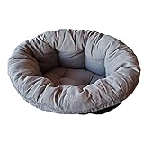 Ferplast Kissen für Hunde und Katzenbett SOFA 'CUSHION 8 Kissen für Haustiere, gepolsterter Bezug, weiche waschbare Baumwollpolsterung, verstellbar mit Gummizug, 85 x 62 x h 28,5 cm g