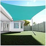 Shade sail Sonnensegel-Markise Befestigungsset Rechteck Garten Überdachung Wasserdicht Sonnenschirm Anti-UV Pergola-Abdeckung Picknickzelt (Size:1 * 2m（3'*7'）)