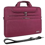 DOMISO 15-15,6 Zoll Wasserdicht Laptop Tasche Aktentasche Schultertasche Notebooktasche für 15.6' Lenovo IdeaPad ThinkPad/HP Pavilion 15 Envy 15 / Dell XPS 15 / Apple/Asus, W