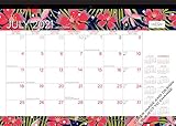 Plato Calendars House of Turnowsky 2022 35,6 x 25,4 cm Fantasy Floral 18 Monate Schreibtischunterlage Kalender von Plato, Stationery Elegant Exk