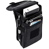 IronSeals Große Handy-Holster, Mehrzweck-Werkzeugtasche, Gürtelschlaufe, Hüfttasche mit D-Ring für Wandern, Camping, Rettung