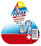 rorax Rohrfrei Power-Granulat, 12er Pack (12 x 60 g)