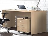 möbelando Schreibtisch Bürotisch Computertisch Arbeitstisch Tisch Büromöbel Olli I B