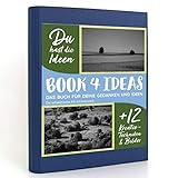 BOOK 4 IDEAS modern | Die schwäbische Alb schwarzweiß, Eintragbuch mit B