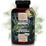 Brokkoli Kapseln I Ideal: 50mg Sulforaphan mit Aktiver Myrosinase je Kapsel I 180 Kapseln je 500mg Brokkoli Extrakt I Vegan - Laborgeprüft - Hochdosiert I Deutsches Naturprodukt von SCHEUNENGUT®