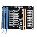 Kaxofang Agp Pci-E X16 Dual-Purpose Socket Tester Anzeige Image Video Card Checker Tester Grafikkarten-Diag