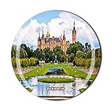 Schwerin Mecklenburg-Vorpommern Deutschland Kühlschrankmagnet Kristall Touristen Souvenir Geschenkkollektion Kühlschrank Magnet Aufkleb