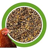 25 kg Premium Legemehl Plus mit Oregano gegen Milben - Geflügelfutter für Hühner, Gänse, E