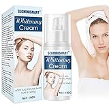 Whitening Cream, Aufhellung Creme, Bleaching Cream, Whitening Cream für Hals, Ellenbogen, Innere Oberschenkel, repariert und stellt die Haut w