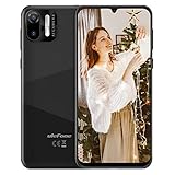 Handys ohne Vertrag Günstig, Ulefone Note 6 Smartphone Android 11 Go Edition Quad-core 32GB ROM 5MP Rückseitenkamera 6,1 Zoll und Face ID-Schw