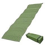 Lixada 190x57cm Camping Matte Ultraleicht Schaumstoff Camping Matte Sitz Faltbare Strandmatte Picknickmatte Isomatte Outdoor M