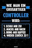 Wie man ein großartiger Controller wird: Notizbuch: Controller Journal DIN A5 liniert 120 Seiten Geschenk