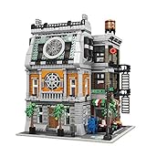 YaYashow Haus Bausteine, Horror Museum Architektur Bausteine Set Modular Buildings, Kompatibel mit Lego Haus (3588 Klemmbausteine)