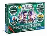 Clementoni 59180 Ehrlich Brothers Adventskalender 2021, magischer Weihnachtskalender, mit 24 coolen Zaubertricks, Zauberkasten für Kinder ab 7 J