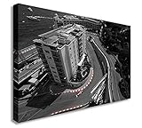 Qbbes, Formel 1 Monaco Grand Prix Leinwand Kunstdruck-24x20inch(60x50cm)F