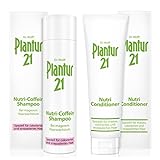 Plantur 21 Nutri-Coffein Shampoo & Nutri-Conditioner im Set – Pflegeshampoo zur Verbesserung des Haarwachstums – silikonfrei – 1 x 250 ml / 1 x 150