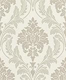 Vliestapete Barock weiß creme Glitzer Glam 541601