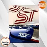 pumpkiin prints Focus-Fiesta Mondeo Kuga ST Spoiler Aufkleber – Stoßstange – F