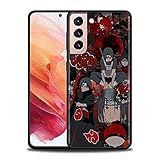 Japon Anime Mignon Naruto Uchiha Sasuke Itachi Kakashi Akatsuki Pain Minato Madara Hinata Shiringan Schutzhülle für Galaxy S10 S20 S21 Plus Note 10 20 Ultra TPU Weich (4, Galaxy S21 Plus)