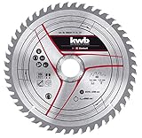 kwb by Einhell HM-Sägeblatt (Ø 216 x 30 mm, 48 Zähne, passend für Einhell Zug-Kapp-Gehrungssäge TC-SM 216 und Kapp-Gehrungssäge TC-MS 216)