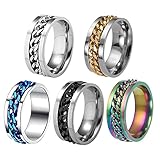 HoveeLuty Finger Ringe Flaschenöffner Titan Stahl Flaschenöffner Ring Neuheit Bier Öffnet Equipment Kreative Geschenk Korkenzieher Ringe Für Party 5 Stück