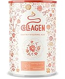 Collagen mit Elastin und Hyaluronsäure - Kollagen Hydrolysat Peptide Type I, II und III - Optimale Löslichkeit und Bioverfügbarkeit - Geschmacksneutral - 450g