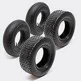 2xReifenmantel 2xSchlauch für Aufsitzmäher/Rasentraktor 15x6.00-6 4PR Gerades V