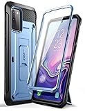 SUPCASE Outdoor Hülle für Samsung Galaxy S20 FE (6.5') 2020 Handyhülle Bumper Case 360 Grad Schutzhülle Cover [Unicorn Beetle Pro] mit Integriertem Displayschutz und Ständer (Blau)