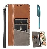 BAILI Handyhülle für Oppo Reno6 Z Hülle Leder Klapphülle Handytasche Case Schutzhülle für Oppo Reno6 Z Handy Hüllen,PEN1