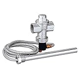 Caleffi Thermische Ablaufsicherung 3/4 Zoll mit Zweifacher Fühlersicherung für Festbrennstoff-Wärmeerzeuger 543513