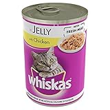 WHISKAS Dose in Gelee mit Huhn 390g (12 x 390g)