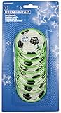 Amscan INT39275 - Geschicklichkeitsspiele Fußball, 8 Stück, Durchmesser circa 7 cm, Mitgeb