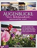 Augenblicke der Achtsamkeit - Wochenplaner 2019, Wandkalender / Inspirationskalender im Hochformat (25x33 cm) - Wochenkalender mit Rätseln und Sudok