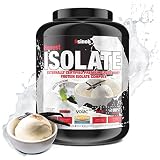 sinob Honest Whey Isolate Protein - Vanille Icecream - 1 x 1800 g Iso Whey Protein Isolate ausschließlich aus 100 % Volac Protein mit DigeZyme® einem Multi-Enzyme-Complex mit Lak