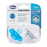 SAUGER'PHYSIOFORMA MINI SOFT', BLAU, 2-6M, 100% SILIKON, 2 ST