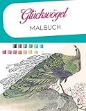 Glücksvögel malbuch: aquarell malb