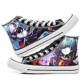 ZYAAO Laufschuhe Schuhe Damen Schuhe Herren Turnschuhe Sportschuhe Canvas Sneaker Fitness Laufschuhe rutschfeste Mode Sneaker Herrenschuhe Anime Shoes Tokyo Ghoul, 37