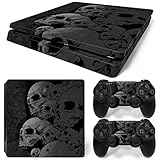 XIANYING PS4 Slim Skin-Aufkleber für PS4 Slim Konsolen- und Controller-Sk