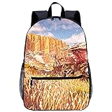 BAOYIHAI 3D gedruckter Rucksack Lässige Schulranzen Horizon Zero Dawn geeignet für Jungen, Grund- und Mittelschüler Größe: 45x30x15 cm/17 Zoll Kinderschulrucksack