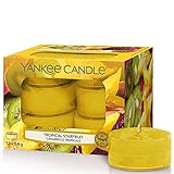 Yankee Candle Tropical Starfruit, Glas, Gelb, T