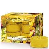 Yankee Candle Tropical Starfruit, Glas, Gelb, T
