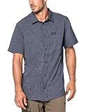 Jack Wolfskin Herren Hemd Barrel Shirt, Pebble Grey, L, 1402691-6505004